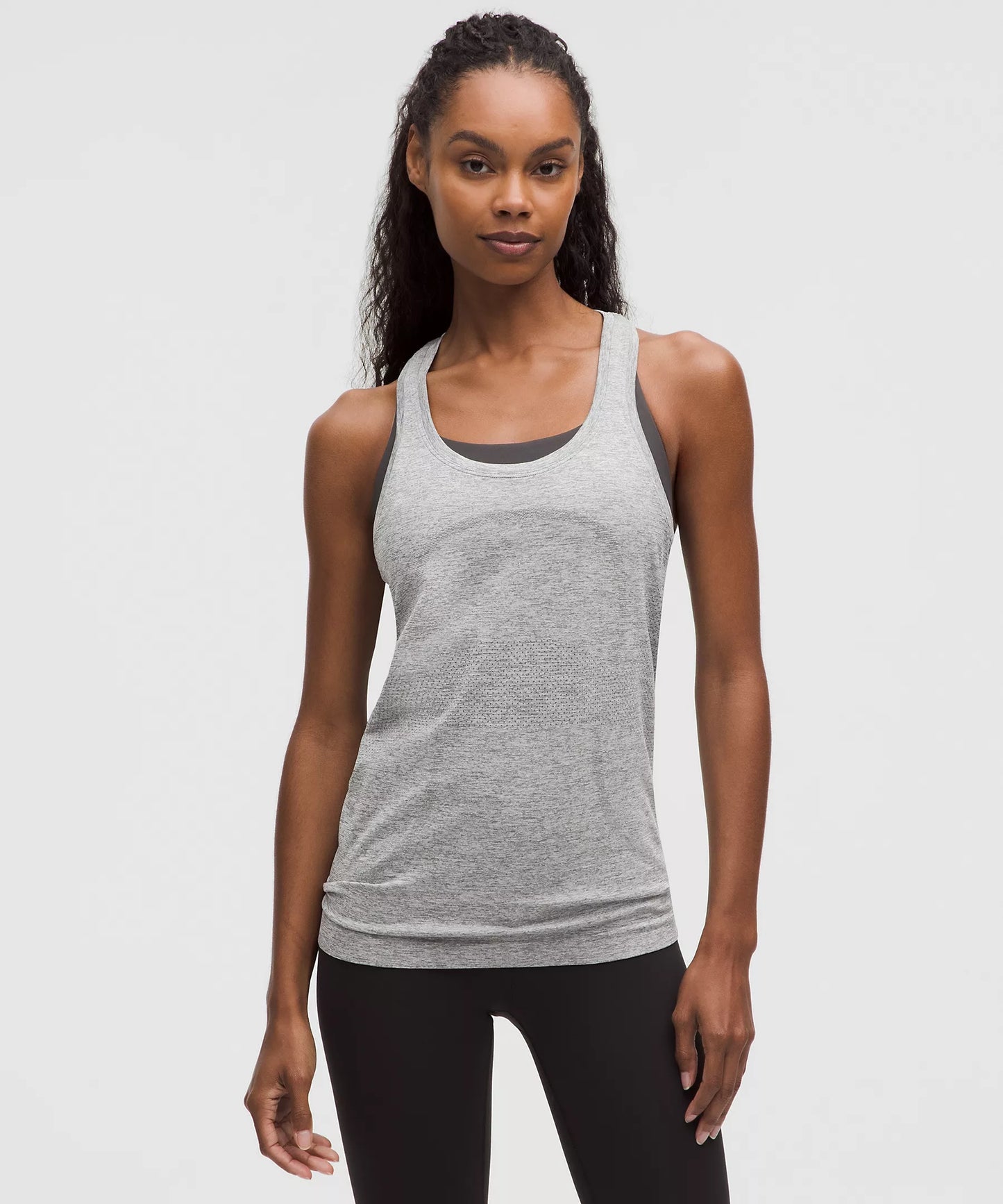 Lulu PRC Promo - Swifty Tech Racerbank Tank Hip Length - $58