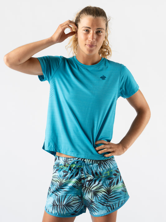 Women's - UPF Tee SS - Algiers Blue