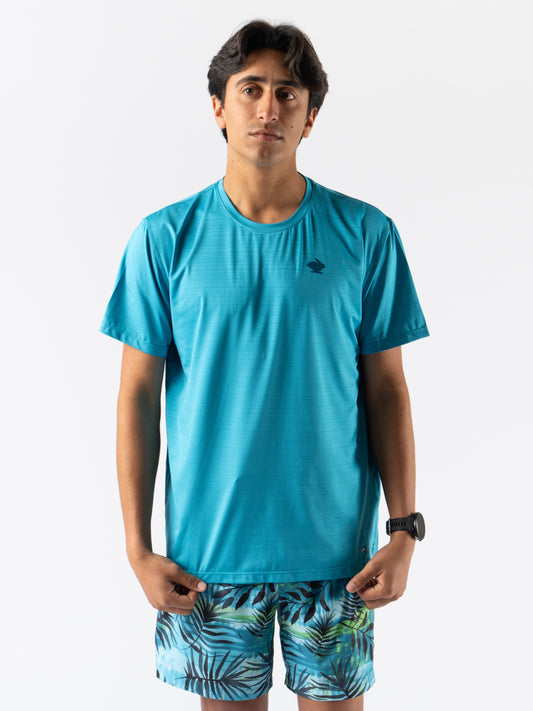Men's - UPF Tee SS - Algiers Blue
